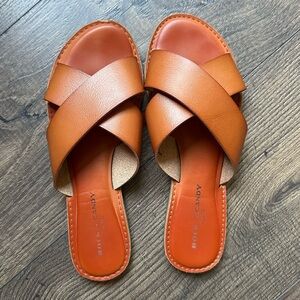 Rock & Candy by Zigi Women’s Cross Strap Slip-On Sandal